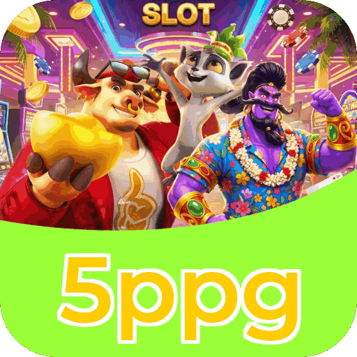 Plataforma 5ppg mostrando interface moderna, jogos certificados e recursos de segurança licenciados